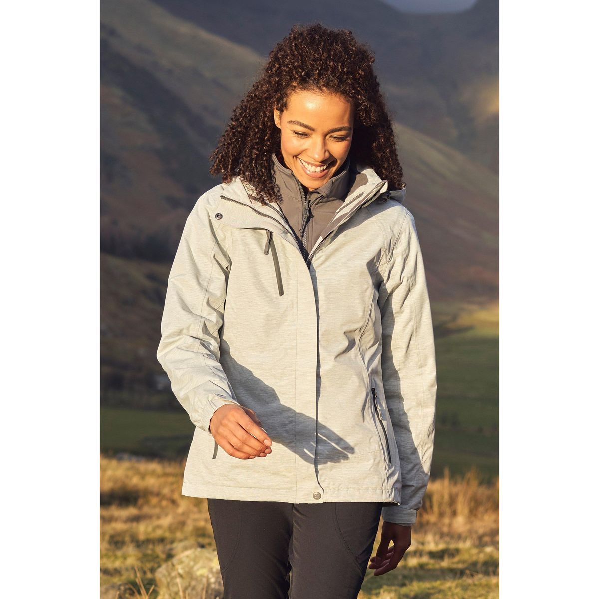Mountain Warehouse - "Bracken Melange" Jacke für Damen (Weiß)