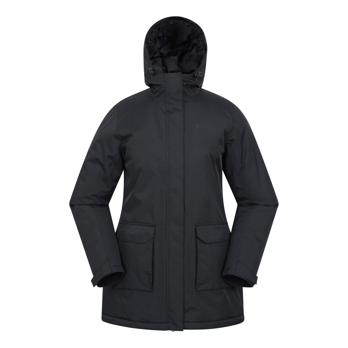 Mountain Warehouse - "Ranger" Parka Wattiert für Damen (Schwarz)