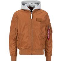 Leichte Bomberjacke mit Kapuze