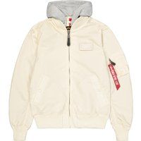 Leichte Bomberjacke mit Kapuze