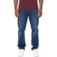 Crosshatch - "Detendu" Jeans für Herren (Dunkle Waschung)