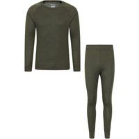 Mountain Warehouse - "Talus" Basisschicht-Set für Herren (Khakigrün)