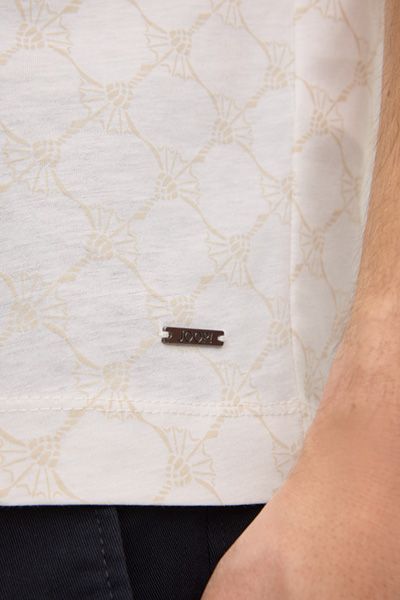 Joop! Cornflower Offwhite T-Shirt Davison Rundhalsausschnitt Baumwolle