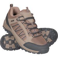 Mountain Warehouse - Herren Wanderschuhe "Path", Wasserfest (Dunkelbeige)
