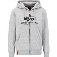 Kapuzenjacke mit großem Logo und Reißverschluss