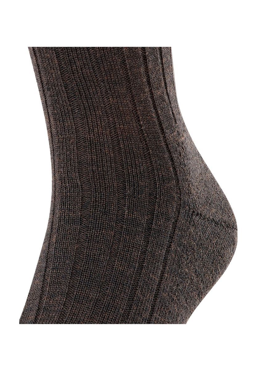 Gerippte Komfortsocken aus Wollmischung