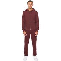 Duck and Cover - "Optimus" Hoodie und Jogginghosen-Set für Herren (Weinrot)