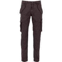 Schmal geschnittene Cargohose mit Taschen
