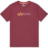 Klassisches T-Shirt mit Logo-Grafik