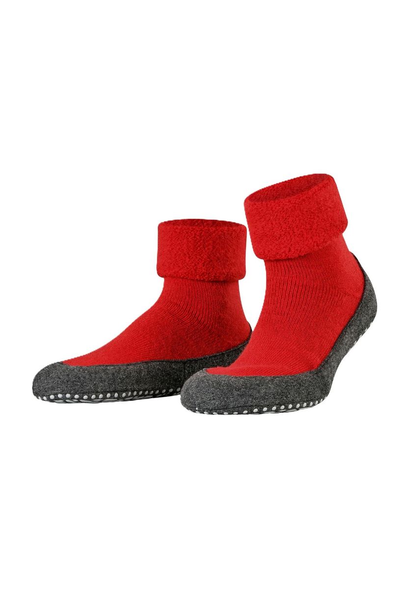 Kuschelige Hausschuhe Socken aus Merinowolle