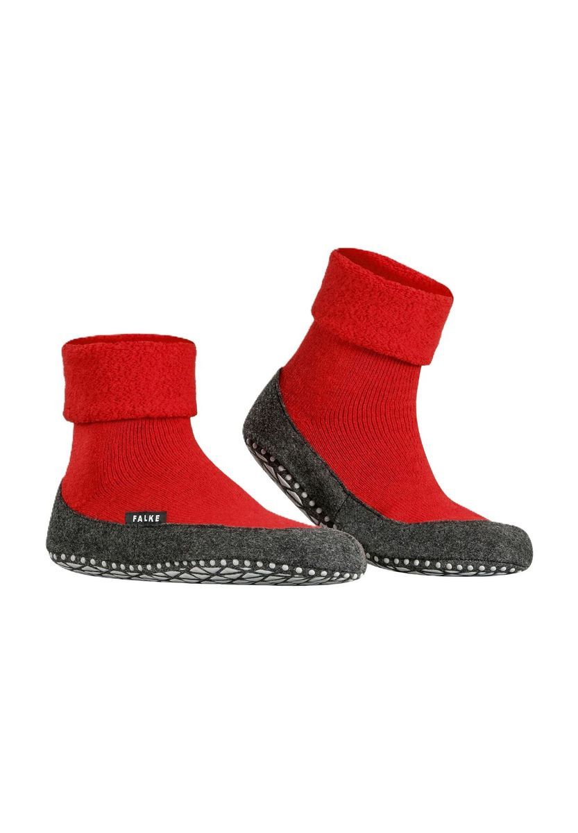 Kuschelige Hausschuhe Socken aus Merinowolle