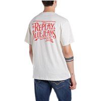 Baumwoll T-Shirt mit Grafikprint
