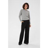 Weitgeschnittene Hose mit hoher Taille