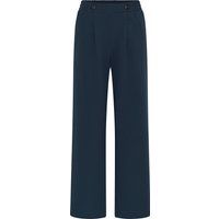 Weitgeschnittene Hose mit hoher Taille