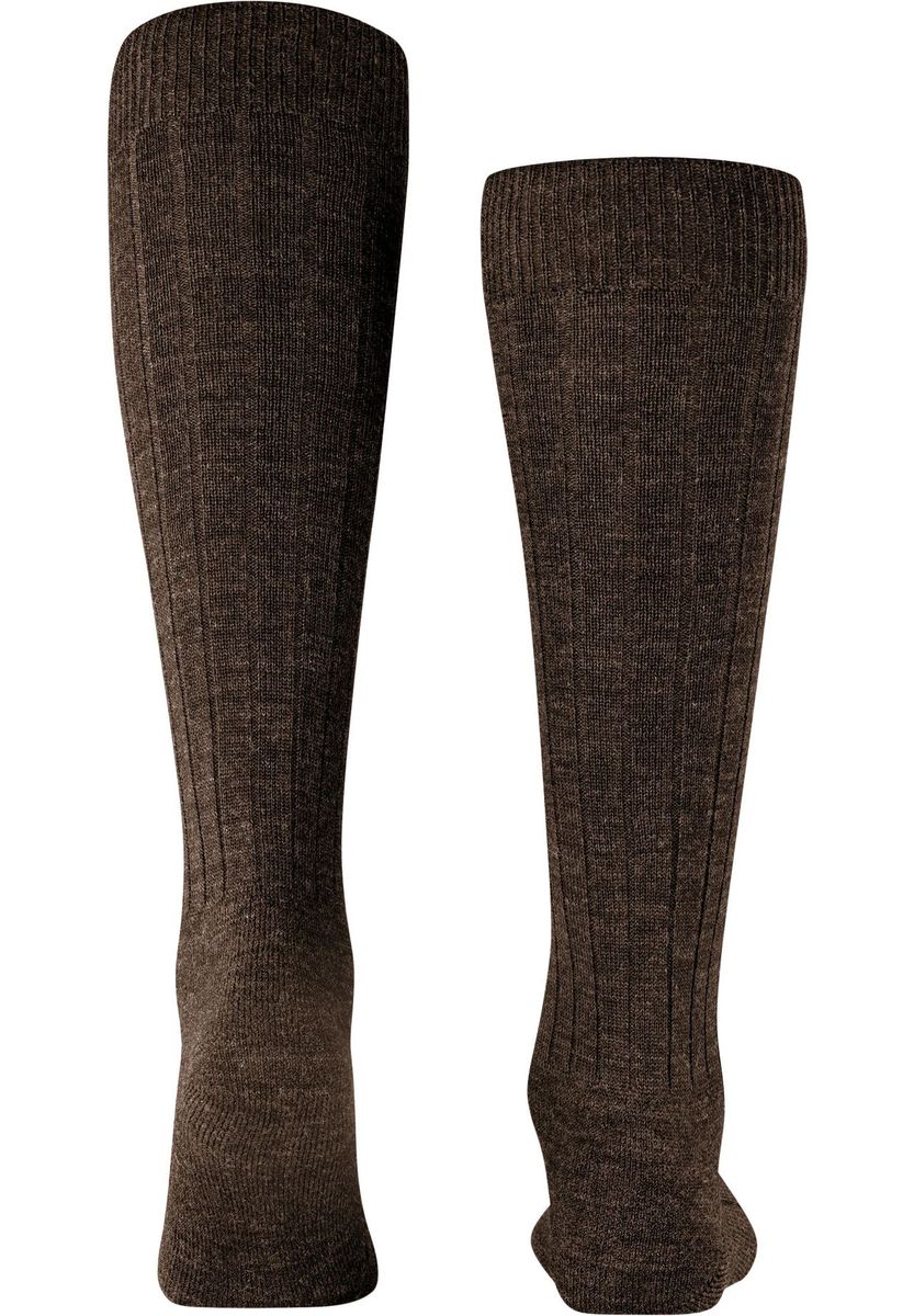 Herren Kniestrümpfe aus gerippter Merinowolle