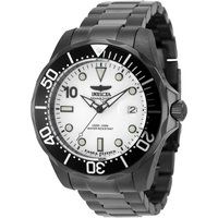Schwarze Edelstahl Grand Diver Uhr