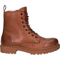 Damen Schnür-Lederstiefelette