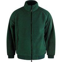 Herren Teddyfleece Jacke mit Reißverschluss