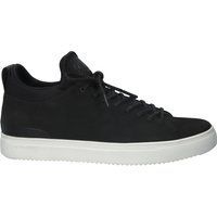 Schwarze Mid-Top Sneaker im Streetstyle