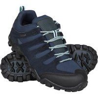 Mountain Warehouse - Damen Wanderschuhe "Belfour", Wildleder (Dunkelblau)