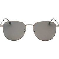 Runde polarisierte Sonnenbrille mit mattem Finish