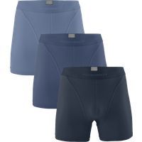 Muchachomalo Herren Bambus Boxer Shorts - 3er Pack - Herren Unterwäsche