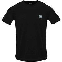 Klassisches Baumwoll-T-Shirt mit Logo-Patch