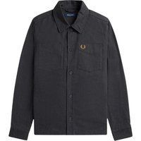 Fred Perry - "Anchor" Hemdjacke für Herren (Grau)