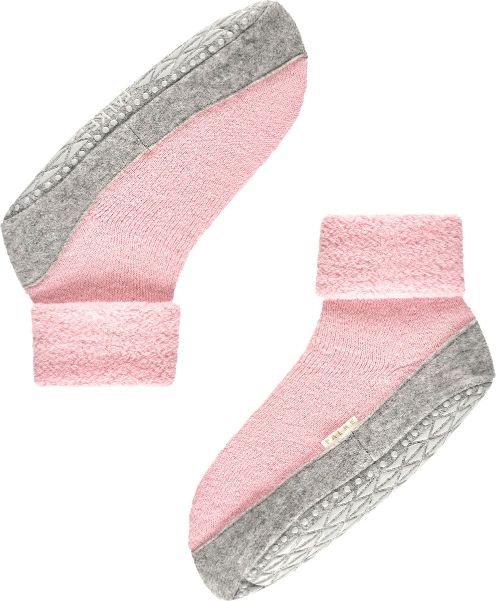 FALKE Cosyshoe Hausschuhe, Noppendruck, für Damen, rosa, 35-38