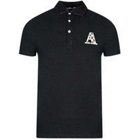 Aquascutum - Poloshirt für Herren (Schwarz)