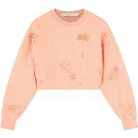 Palm Angels - Sweatshirt für Damen, kurz geschnitten (Pink)