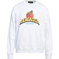DSquared2 - "Jamaica" Sweatshirt für Herren/Damen Unisex (Weiß)