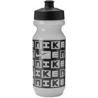 Nike - Sportflasche, Logo, 650ml (Weiß/Weiß/Schwarz/Schwarz)