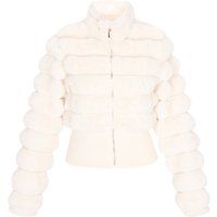 Faina Jacke Frauen cremefarben