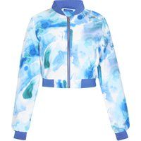 IZIA Jacke Frauen blau mehrfarbig