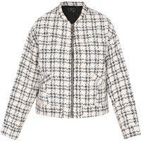 Faina Jacke Frauen weiß-schwarz