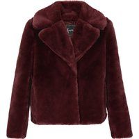 Elegante Jacke aus Kunstpelz