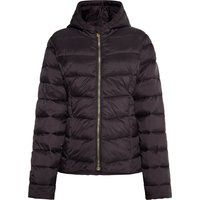 Gesteppte, leichte Steppjacke mit Kapuze