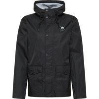 TUFFSKULL Regenjacke Herren schwarz