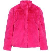 Flausche Jacke aus Kunstfell
