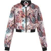 IZIA Jacke Frauen Löwe mehrfarbig