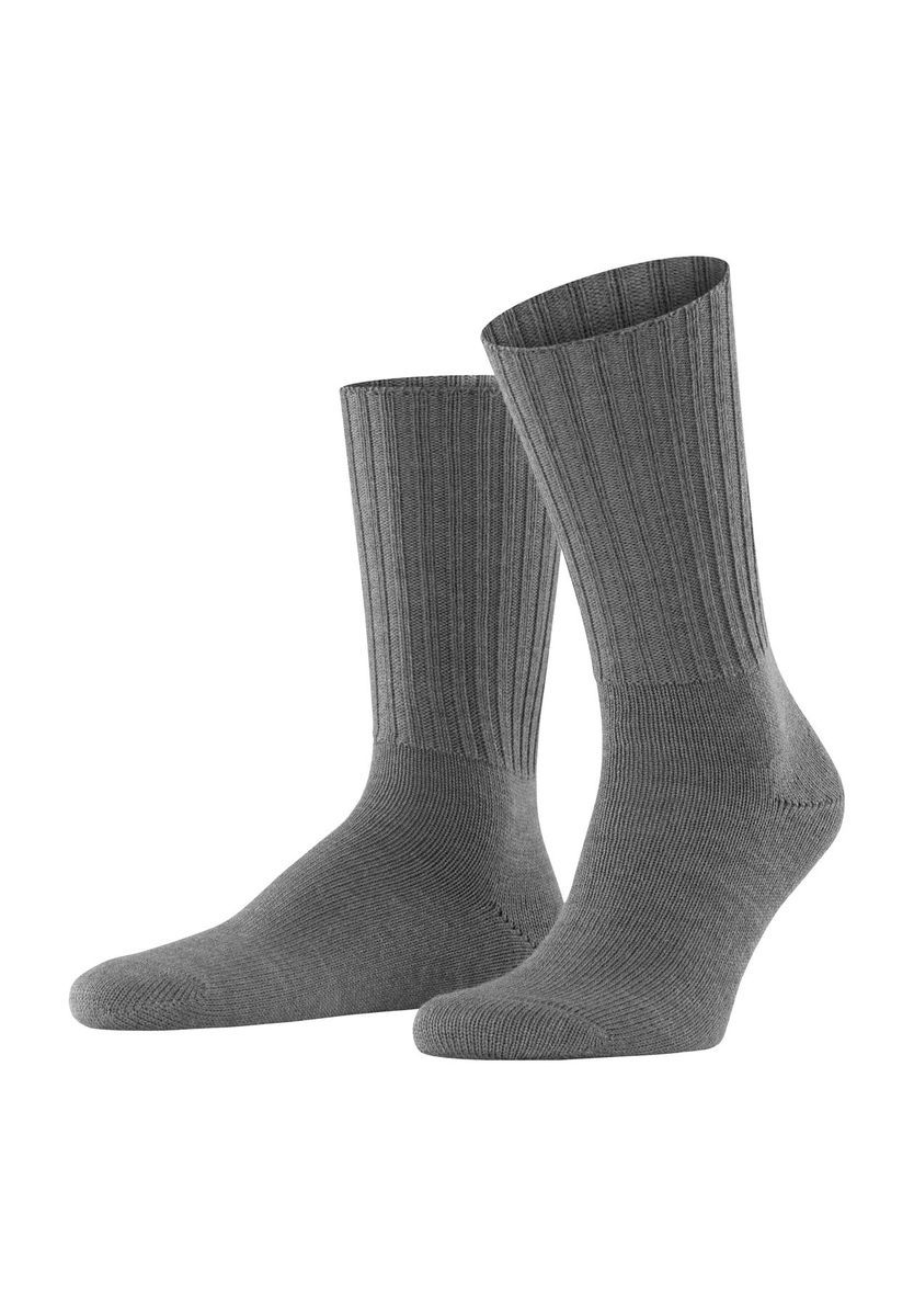 Gerippte Socken aus Merinowollmischung