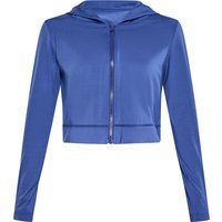 Kurze Kapuzenjacke mit Reißverschluss