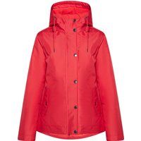 Wattierte leichte Jacke mit Kapuze
