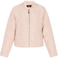 Strukturierte Tweed Kurzjacke