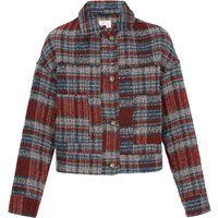 IZIA Jacke Frauen Beige Blau