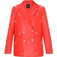 Faina Jacke Frauen Rot