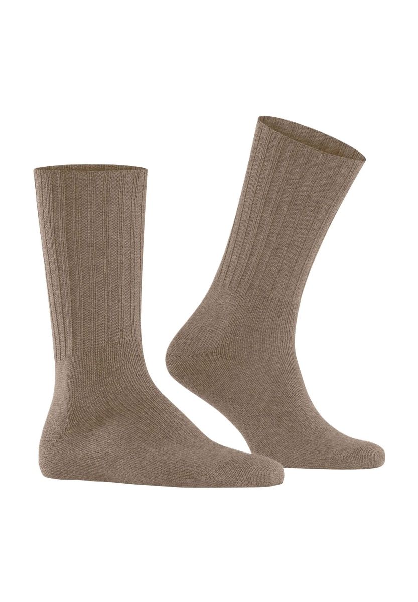 Gerippte Socken aus Merinowollmischung