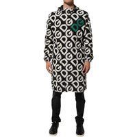 Logo-Print Kapuzenjacke