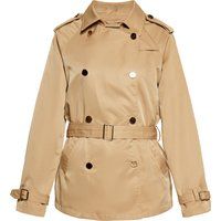 Damen Zweireihiger Trenchcoat